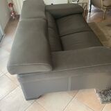 Roche Bobois leather sofa