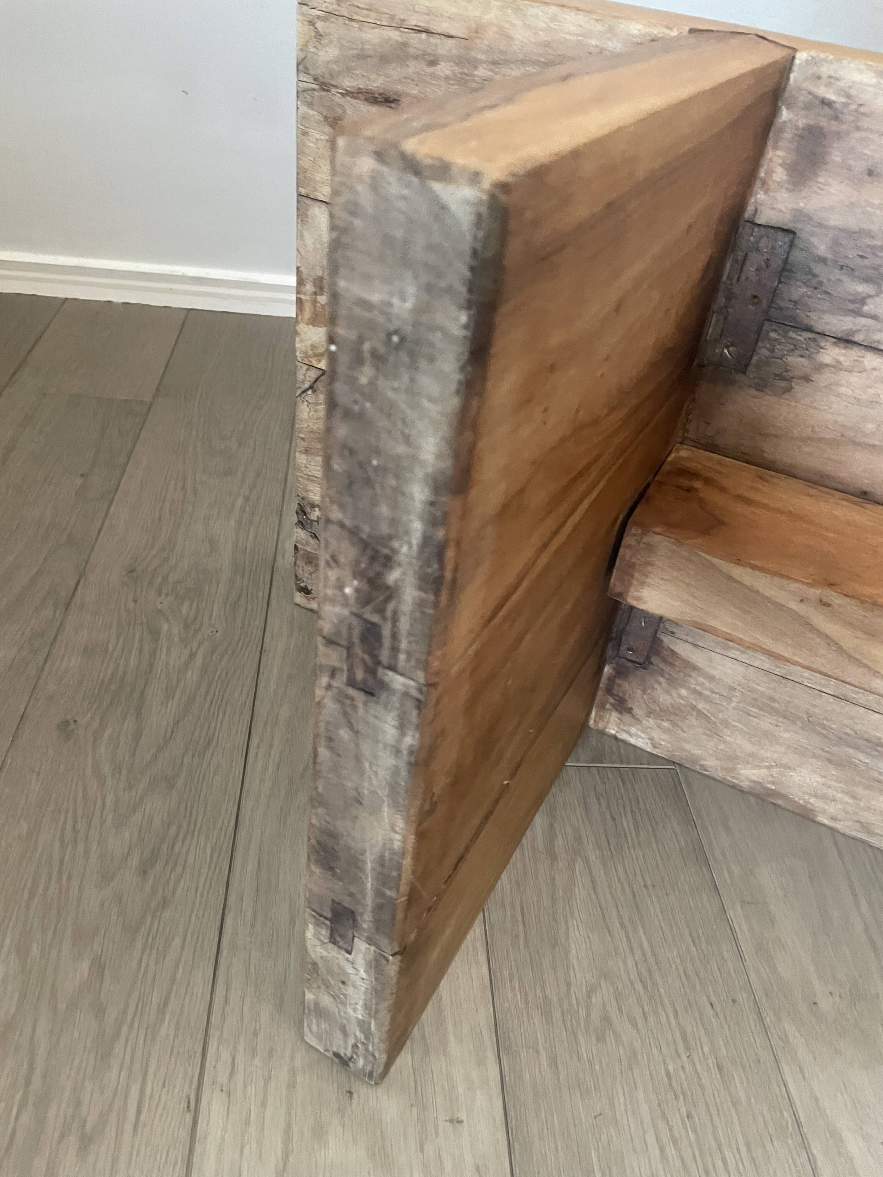 Coffee table in the style of Pierre Chapo.