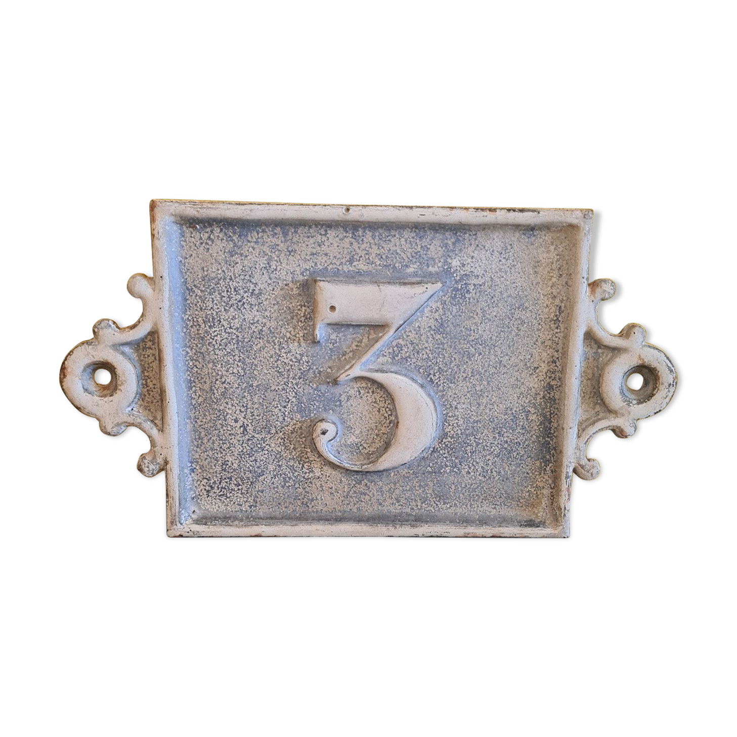 Numéro De Maison Moderne, Petit Chiffre 3 Aluminium Scandinavian Handles