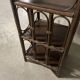 1970s rattan shelf