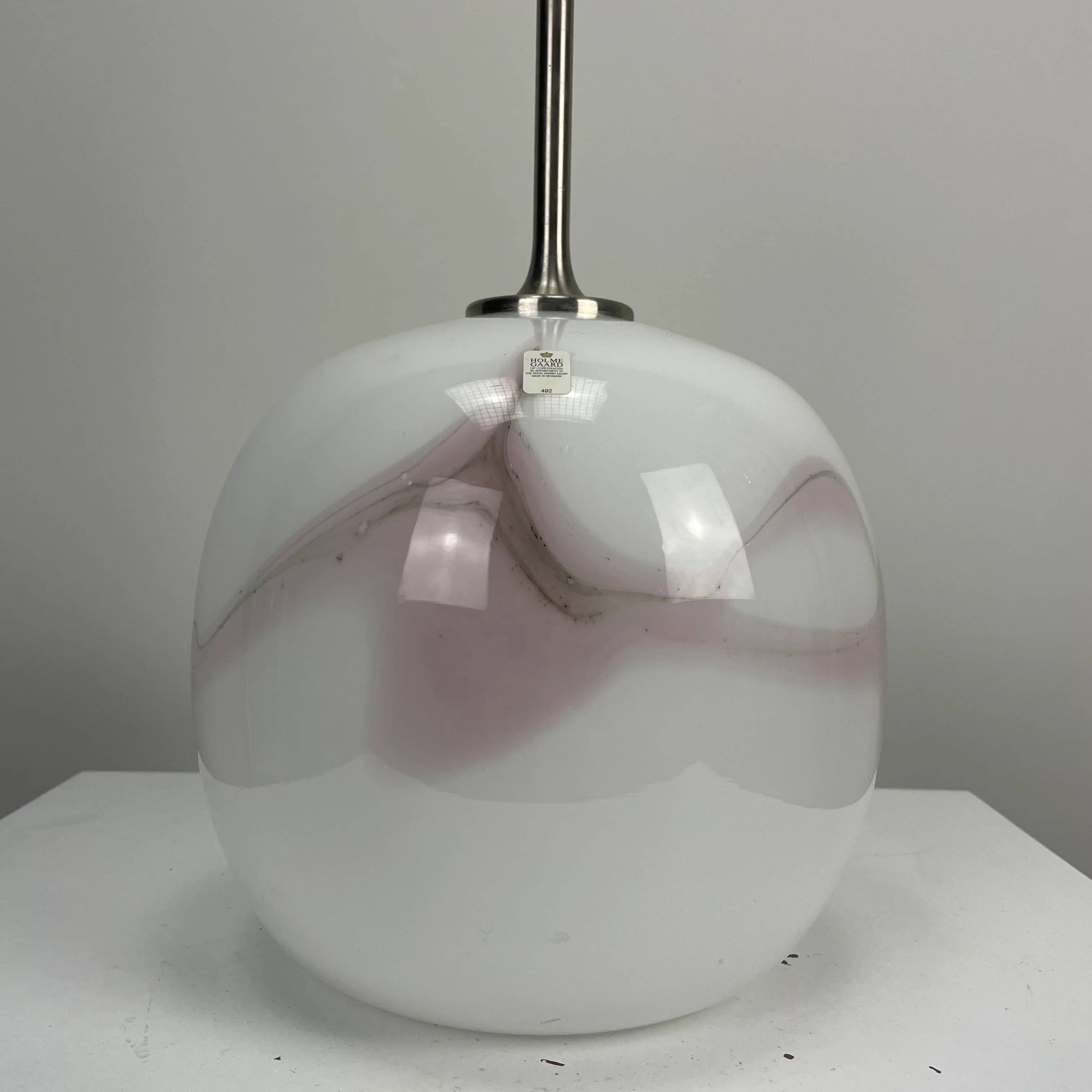 Lampe de table SAKURA par Michael Bang pour Holmegaard, Danemark 1980