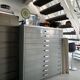 Vintage Italian Industrial Cabinet / drawers  for storage drawings and posters