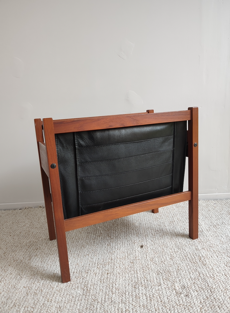 Danish magazine holder 60s