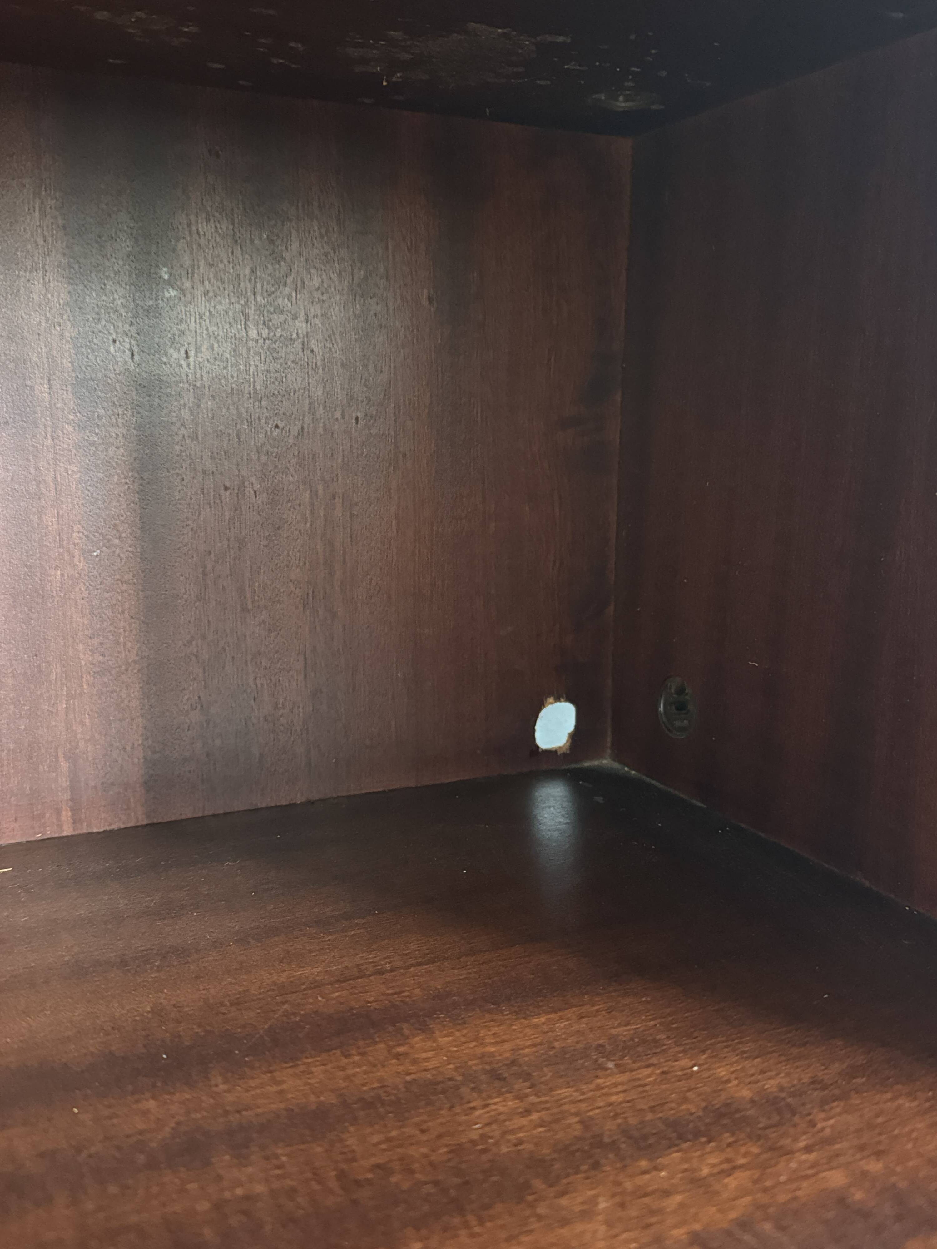 Vintage Scandinavian style bookcase