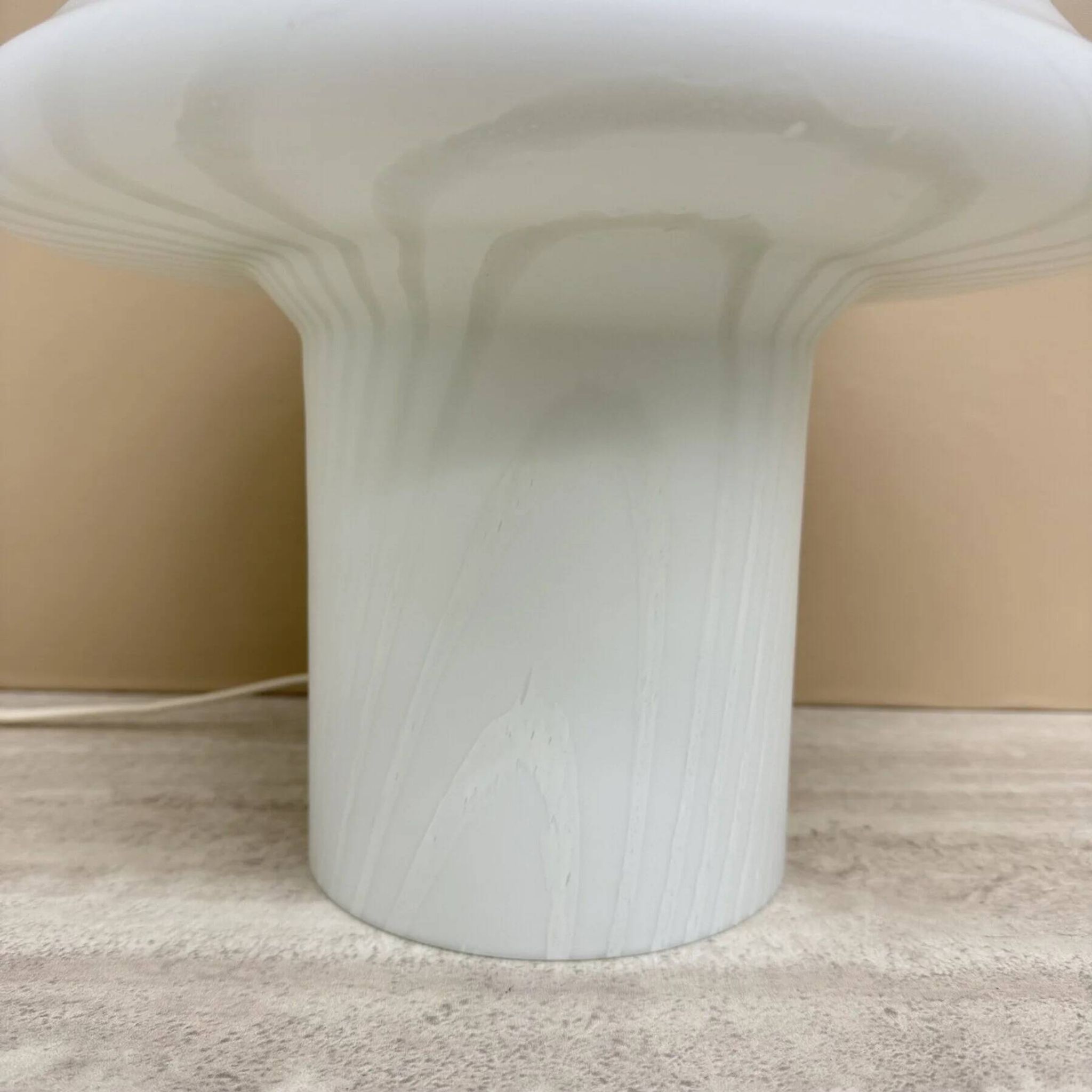 Lampe de table Zebra en champignon Peil & Putzer, années 1970
