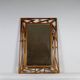 Midcentury Modern mirror Yngve Ekström "Konkret" by Eden Spegel in Sweden