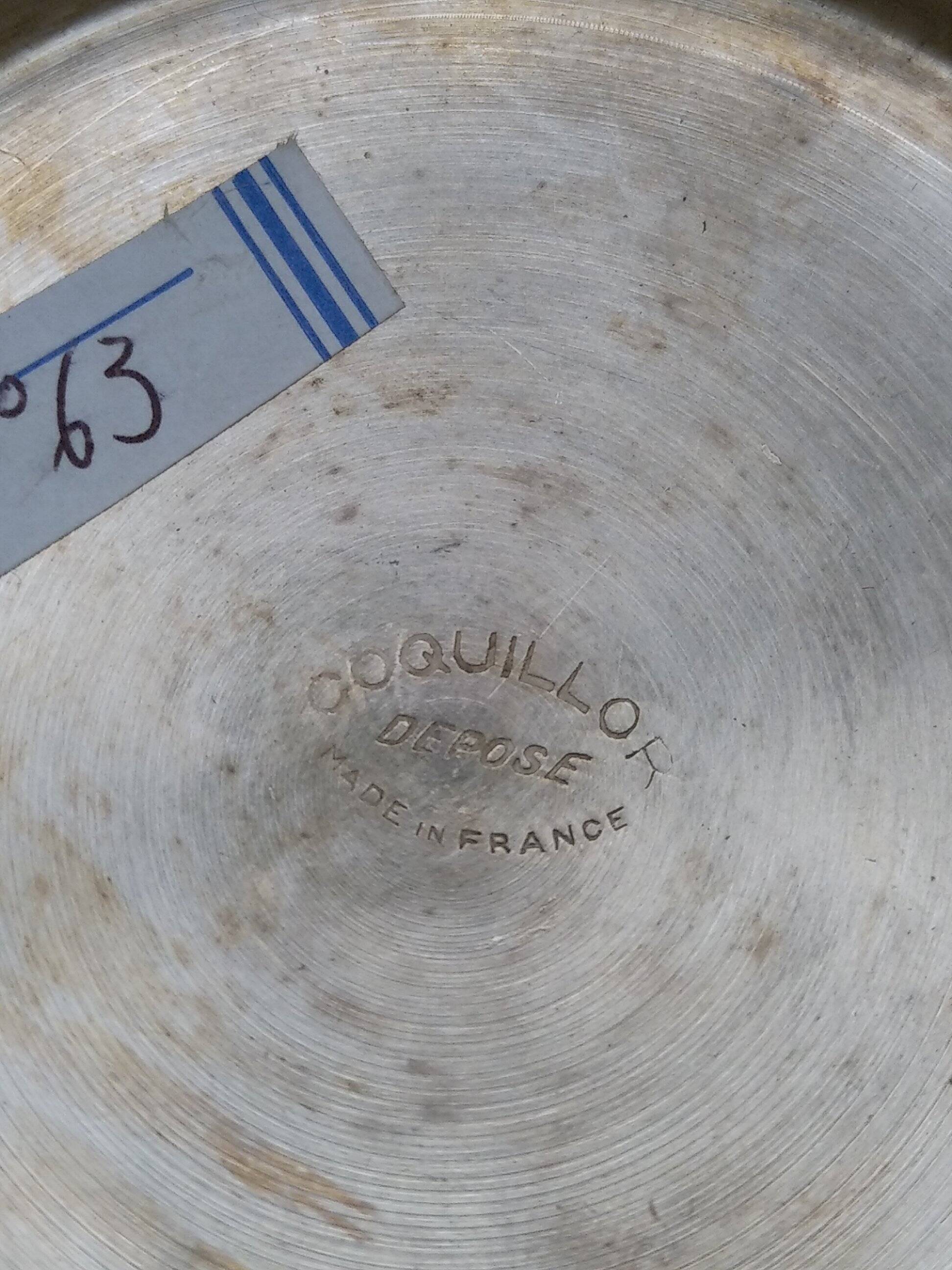 Coquillor butter dish mold.