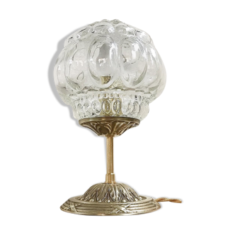 Vintage globe table lamp
