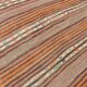 Pinstriped Pattern Vintage Kilim Rug, 201x227Cm