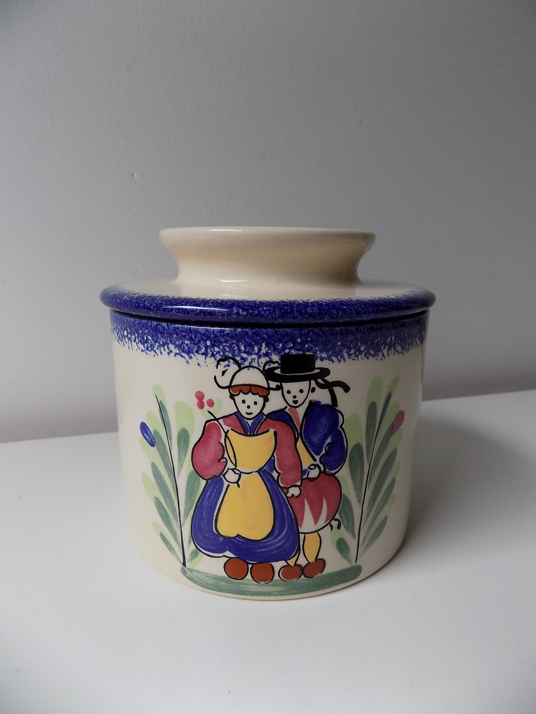 Breton butter butter Pornic earthenware