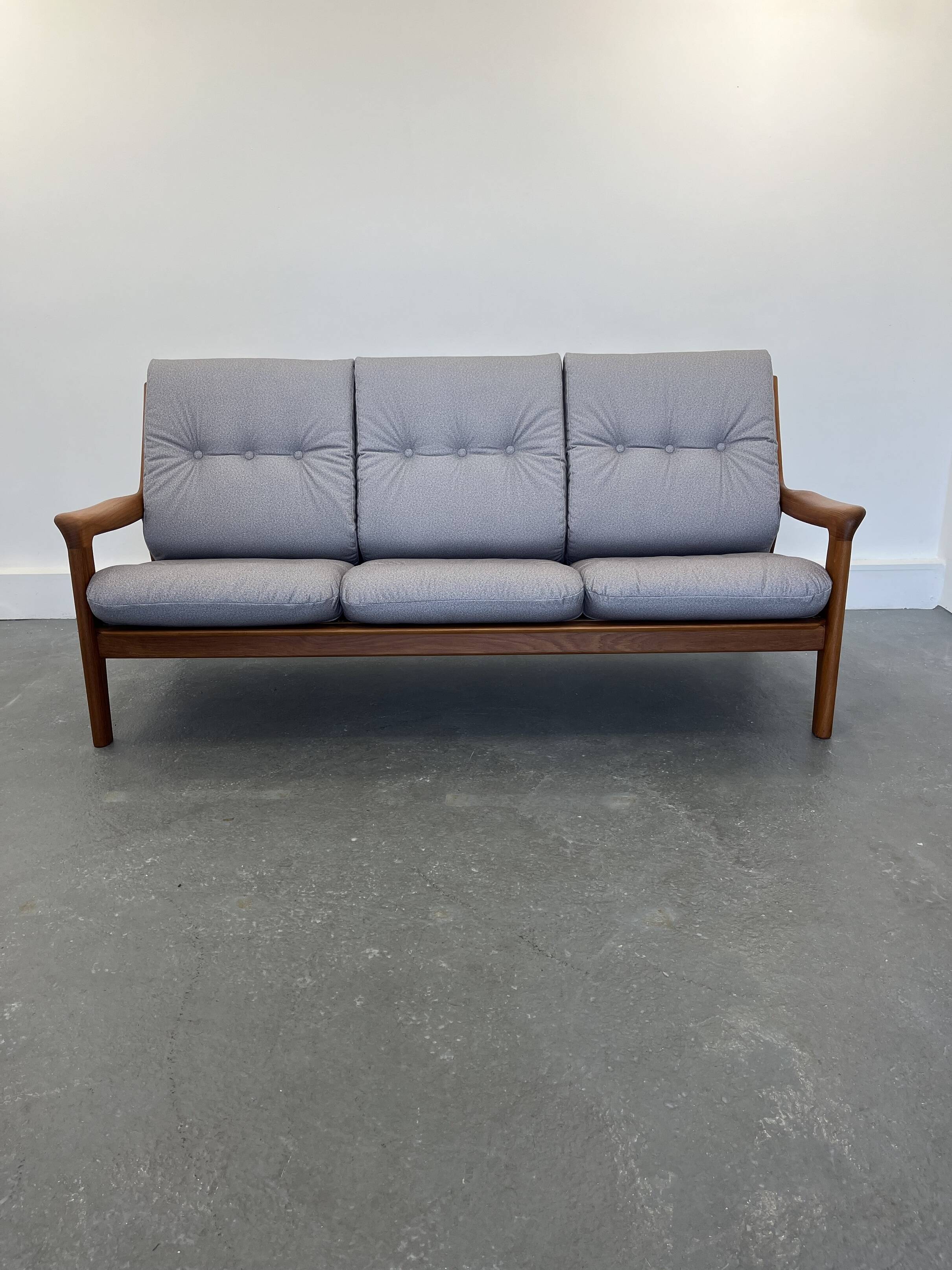 Mid-Century 3-Seater Sofa by Gustav Thams for A/S Vejen, Denmark, 1960s