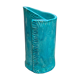 Vintage blue soliflore ceramic vase signed AI