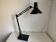 Vintage 1970s black Twist architect lamp for desk - 70 cm