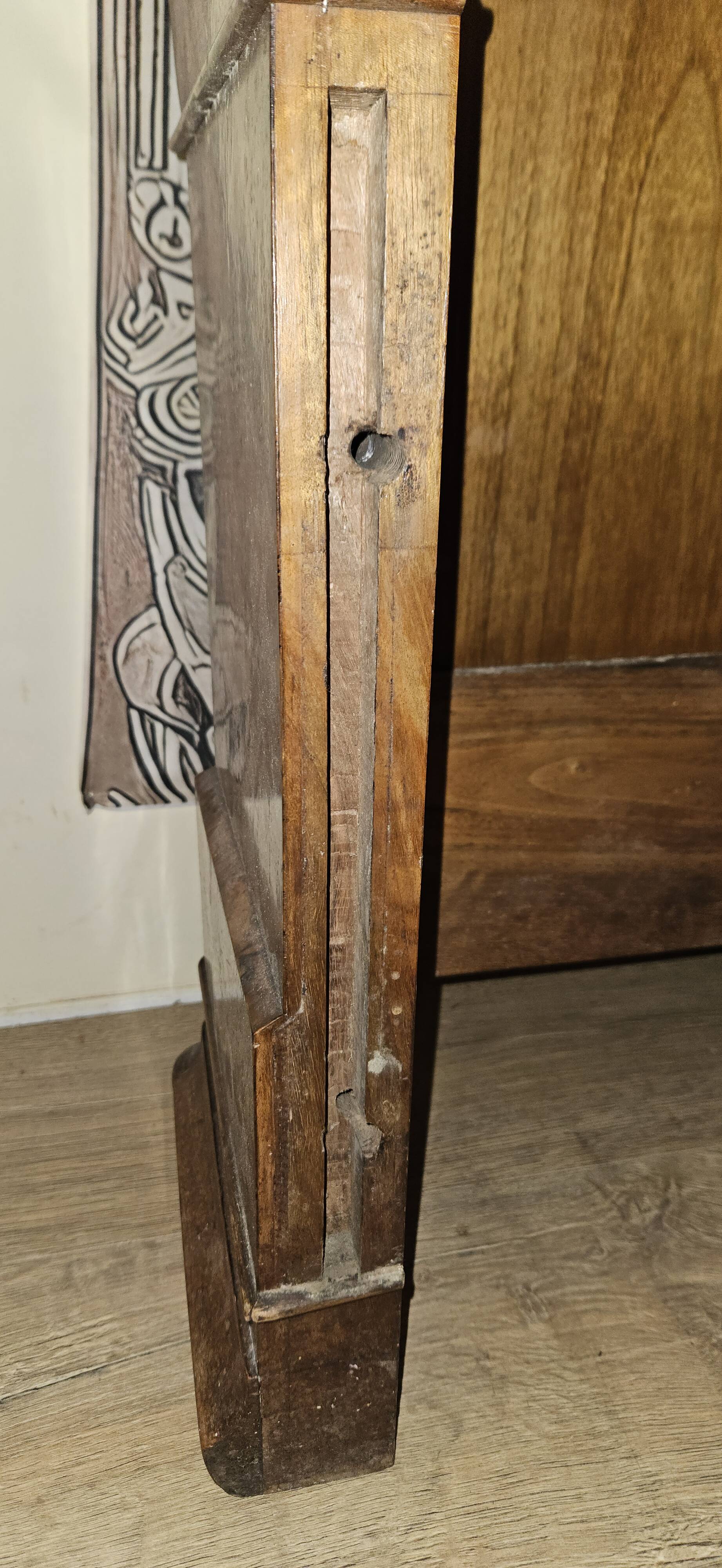 Light boat in walnut briar – Charles X period / Restoration / Louis Ph