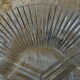 Round glass aperitif dish 3 compartments