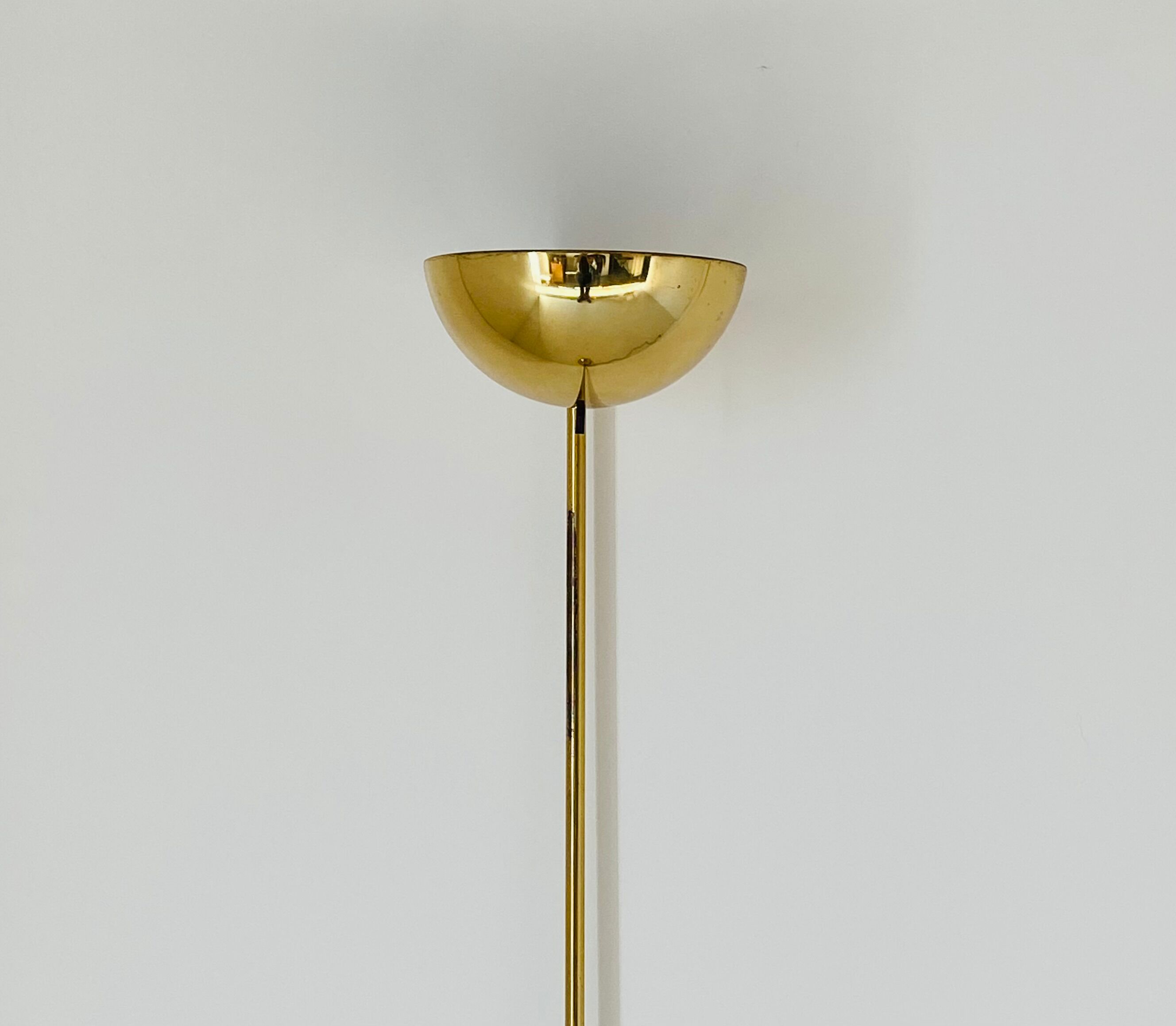 Golden floor lamp by Tronconi, Italy 1980s