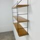 Wooden and metal string shelf, 1960s