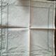 Cotton tablecloth has days and its 8 napkins to match