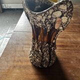 Vase Fat Lava Vallauris H 24 cm