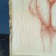 Drawing sanguine study nude female 67/50cm 1950