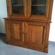 Louis Philippe display cabinet in cherry wood