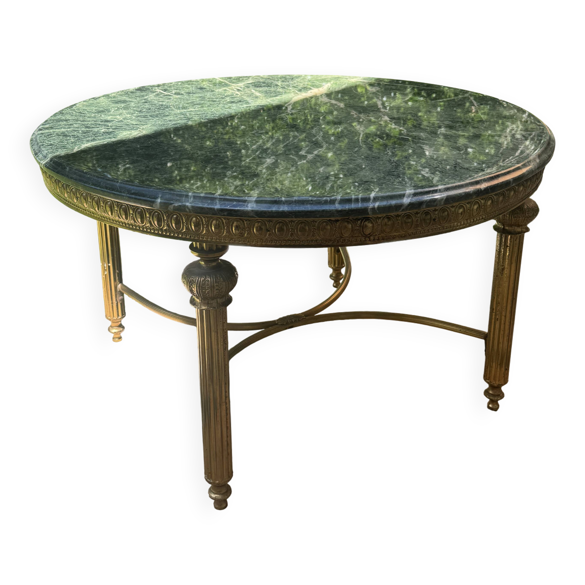 Louis XVI marble coffee table