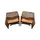 Set Of French Art Deco Bedside Tables, 1930s