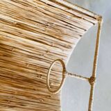 Raffia wall light