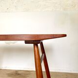 Ercol vintage solid teak meal table