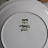 6 Argenteuil Boch La Louviere plates
