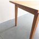 Cherry wood farmhouse table