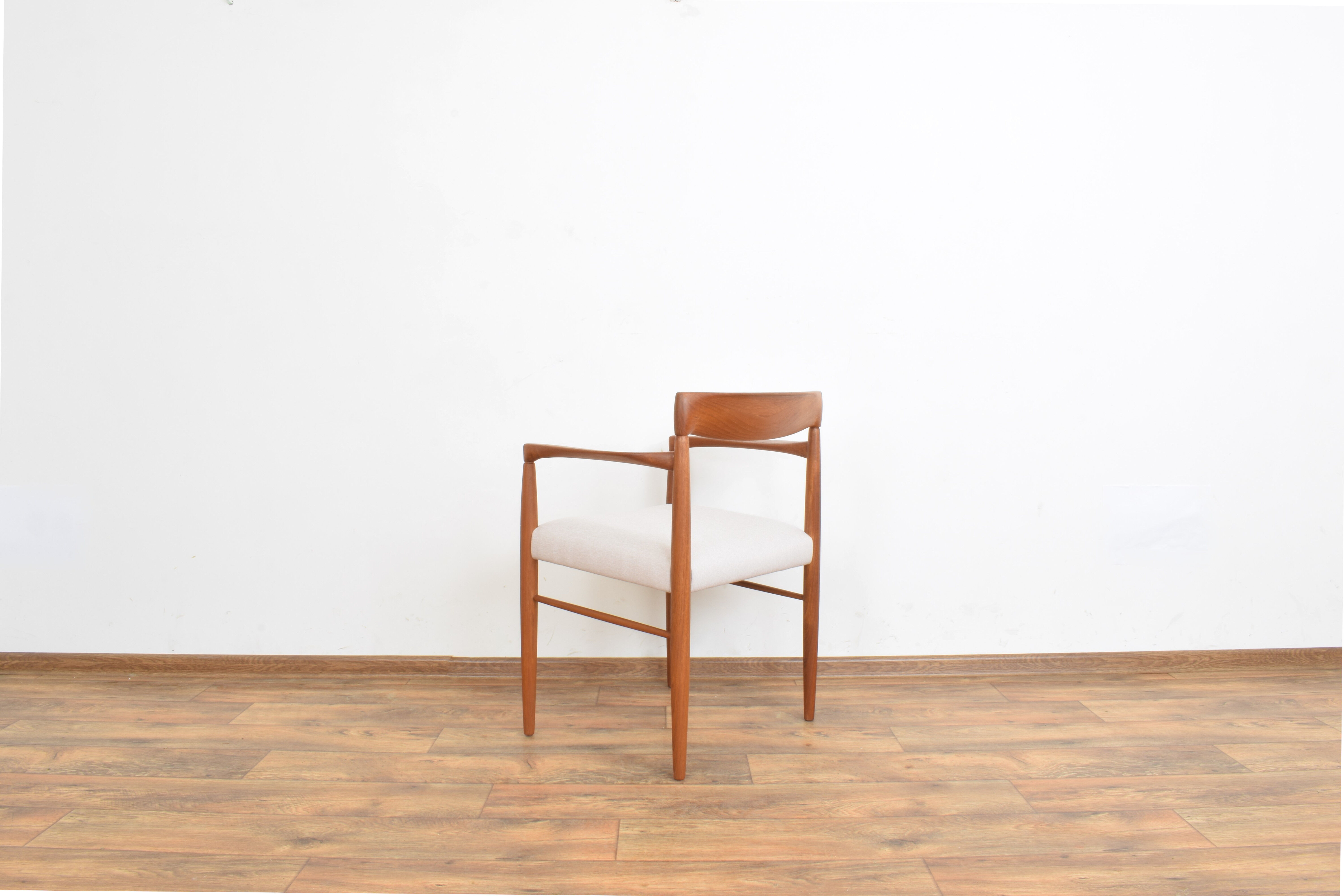 Danish Teak Armchairs by H. W. Klein for Bramin, Set of 2