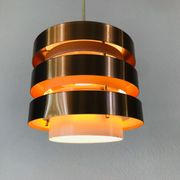 Hanging lamp in copper and metal 1960s