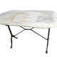 Table bistro marble tray