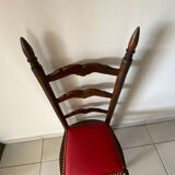 Rustic low chair, child