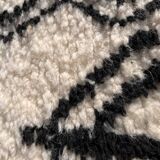 Modern Berber Beni Ouarain wool rug