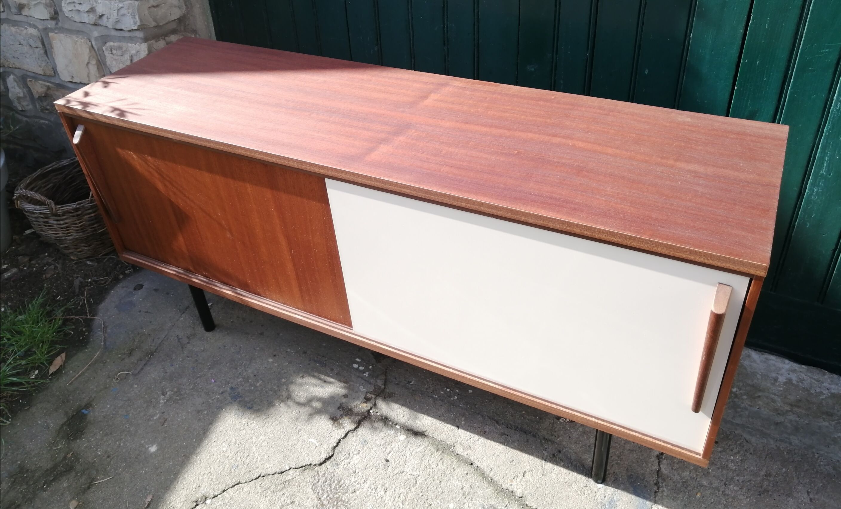 Beautiful 60s vintage teak enfilade