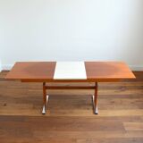 Scandinavian extendable dining table 1960s