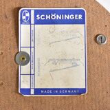 Round Backlit Mirror by Emil Stejnar for Rupert Nikoll Austria 1950s 58cm