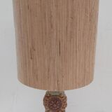 Bernard Rooke vintage sandstone brutalist lamp