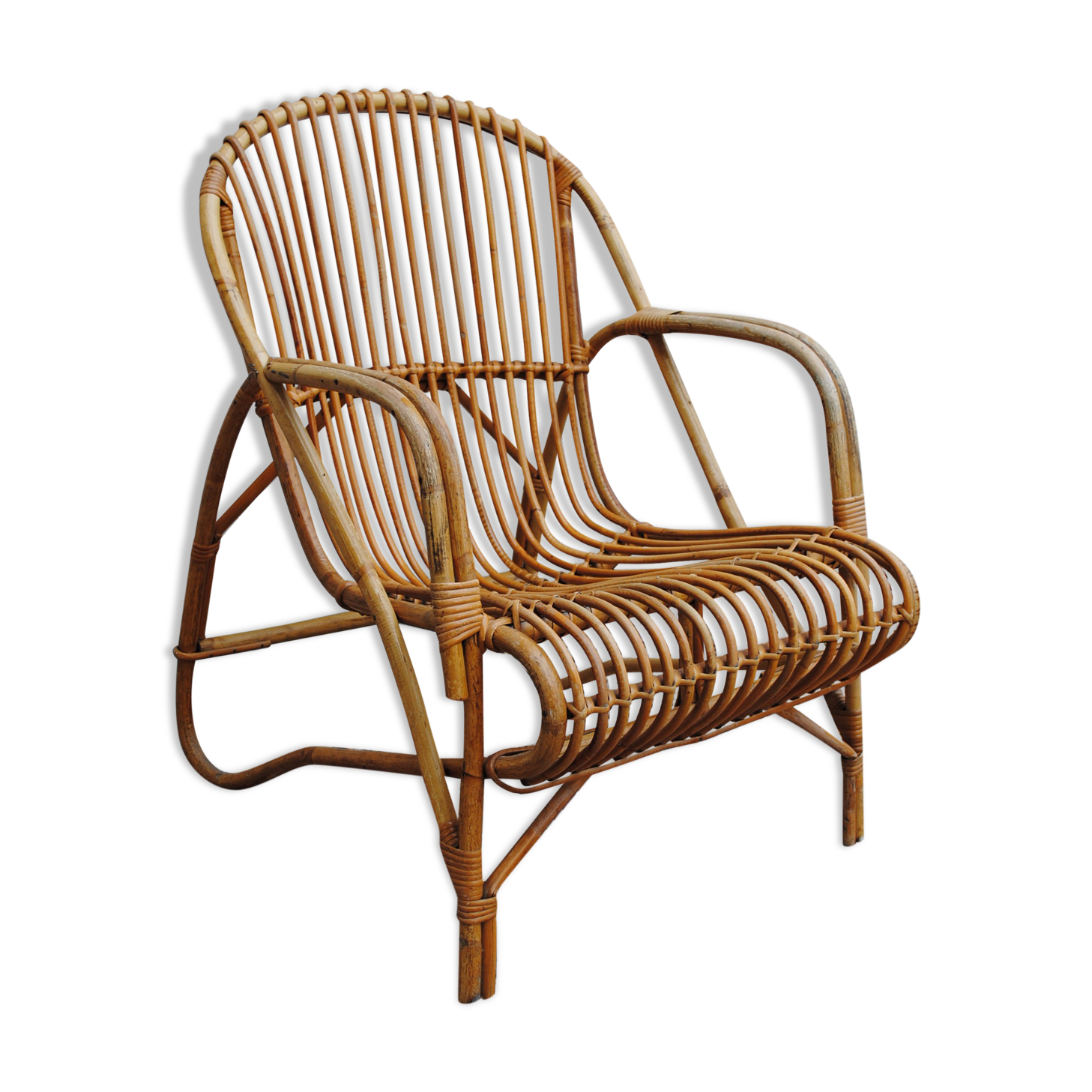 Vintage rattan chair