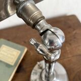 Art Deco industrial style chrome desk lamp – workshop lamp