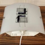 LARGE GLASS PASTE DESIGN WALL LIGHT.