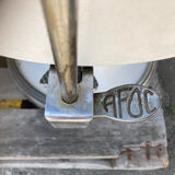 Pair of vintage hairdressing chairs