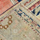 2x10 Faded Pink & Navy Blue Persian Runner Rug, 71x294Cm