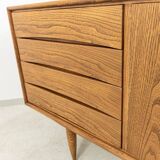 Vintage ash sideboard by BFM, poland, 1960s