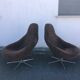 Pair of MoB Plastia back armchairs