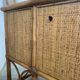 Vintage rattan desk