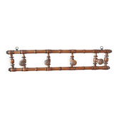 Porte manteau mural ancien en bois