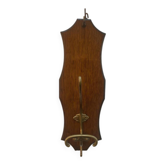 Vintage wall coat rack